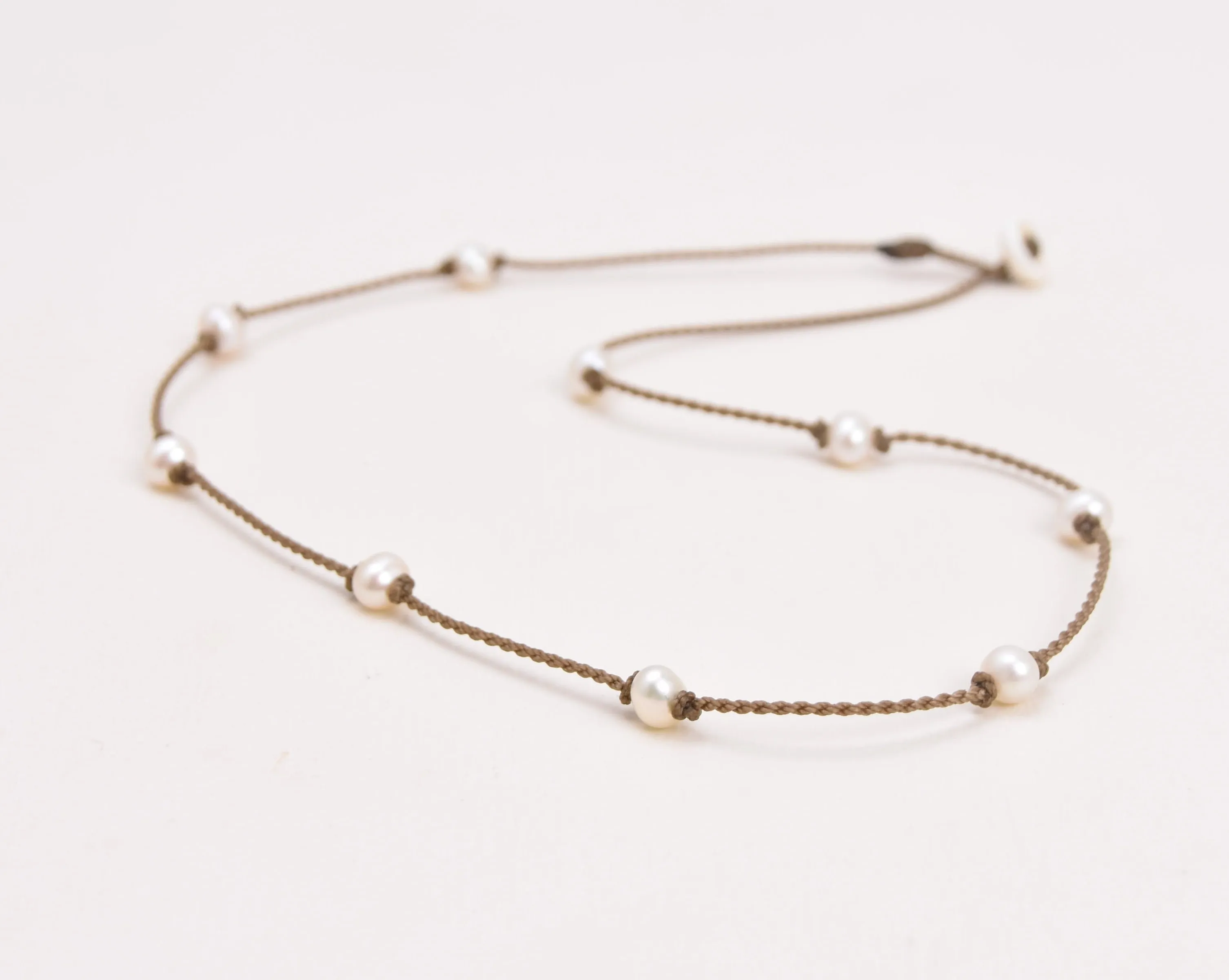 Oval Pearl Princess Necklace