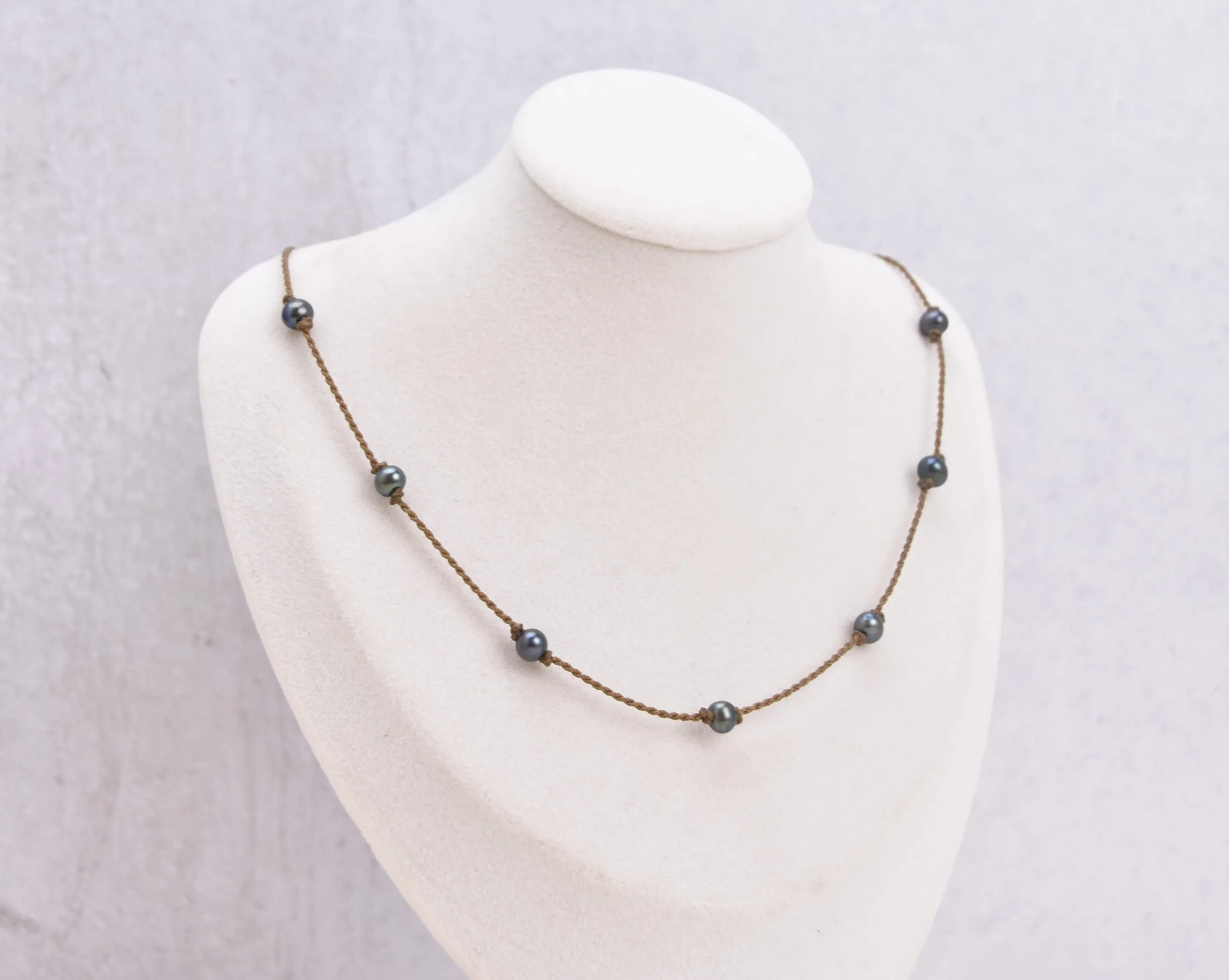 Oval Pearl Princess Necklace