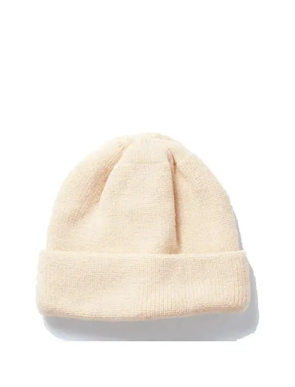 Rototo Bulky Watch Cap Beanie Raw Beige