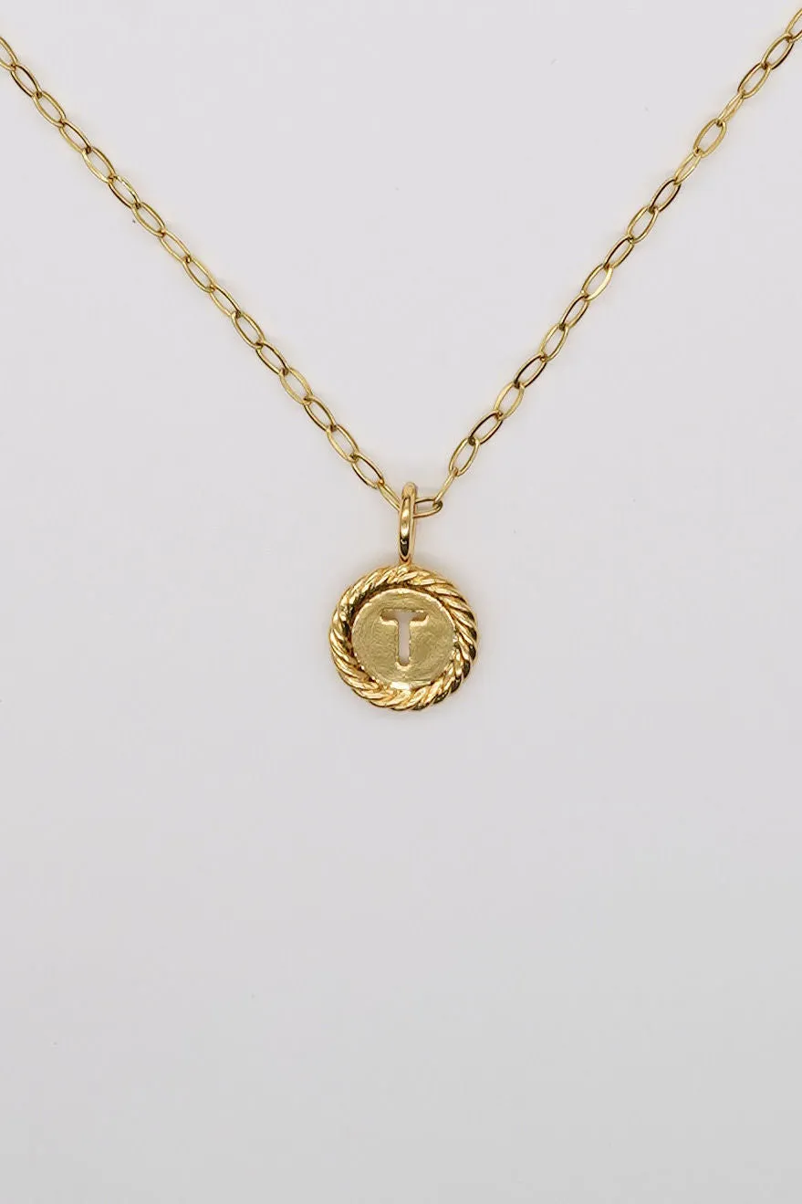 Sealed with Love Initial Necklace