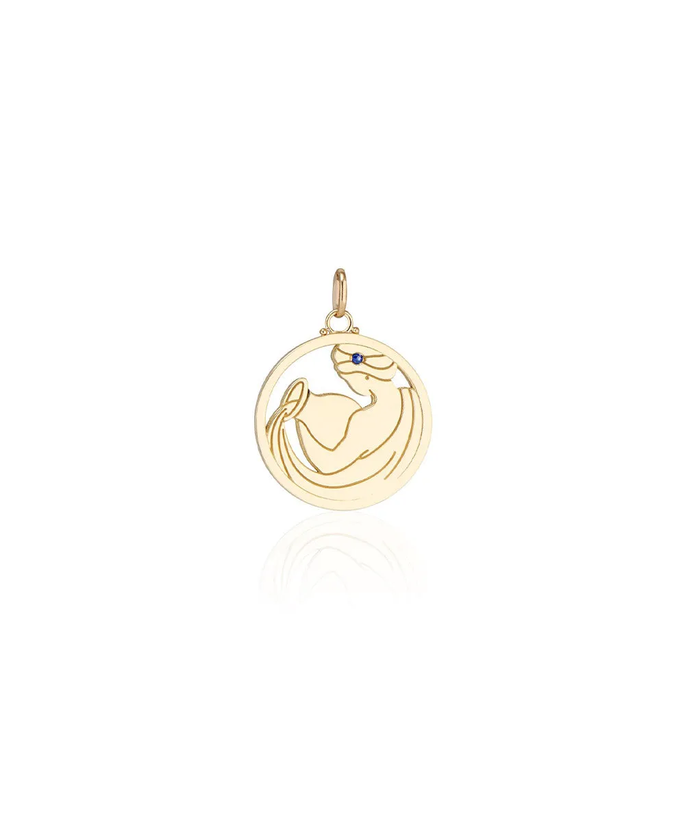 Small Aquarius Pendant