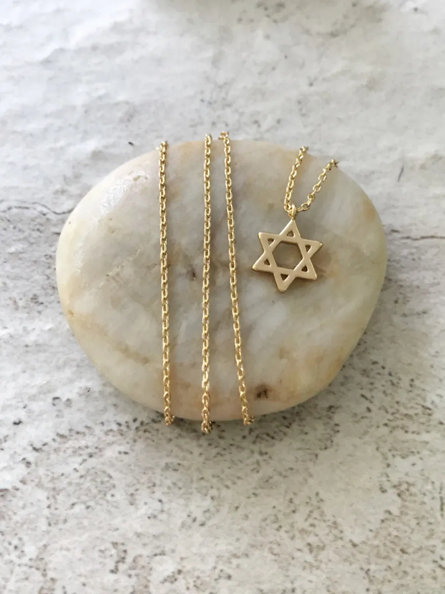 Star of David Necklace