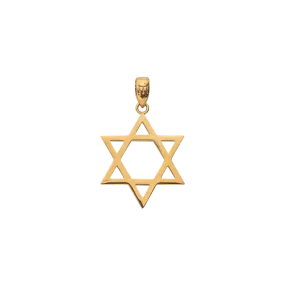 Star of David Pendant - Gold