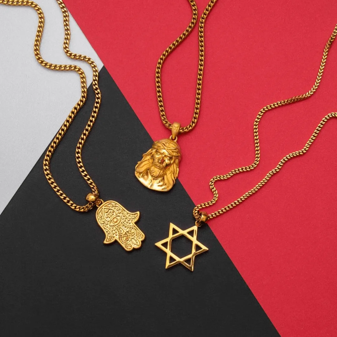 Star of David Pendant - Gold