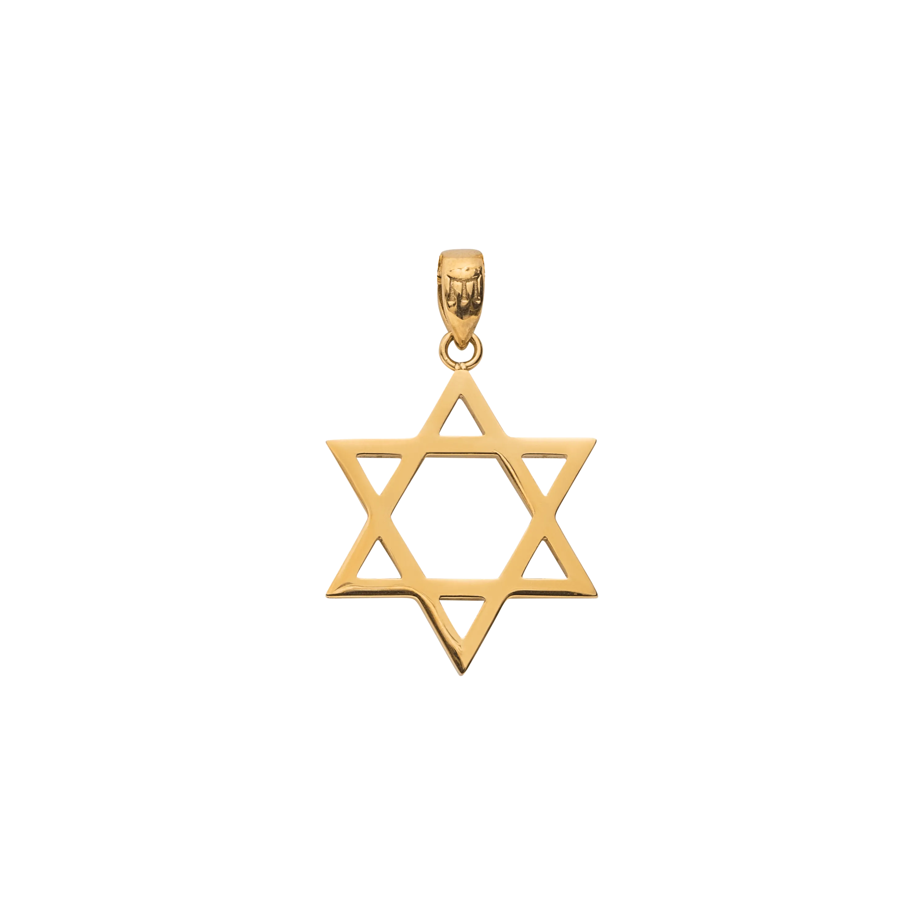 Star of David Pendant - Gold