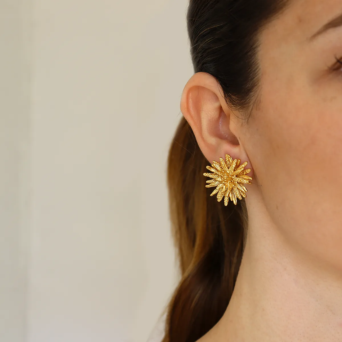 Starburst clip-on Earrings