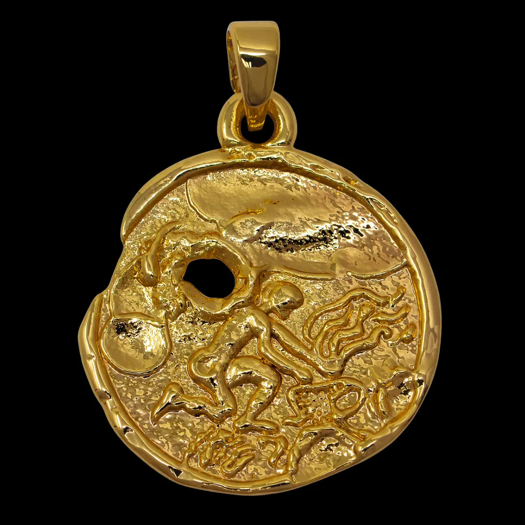 THE ZODIAC MEDALLION NECKLACE