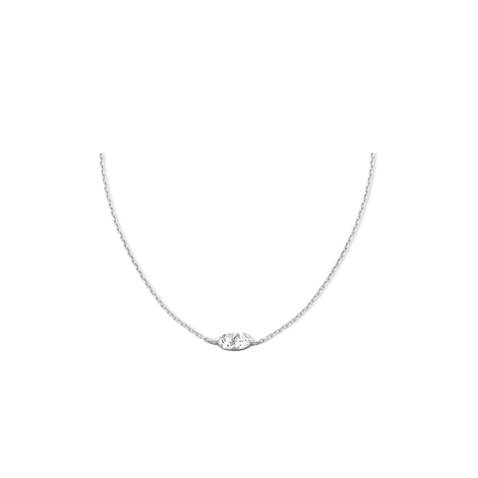 Theia - Vermeil & Sterling Silver Trillion Stone Pendant