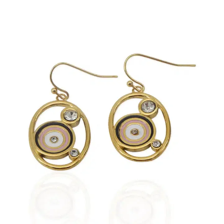 Valor Oval Drop Earrings