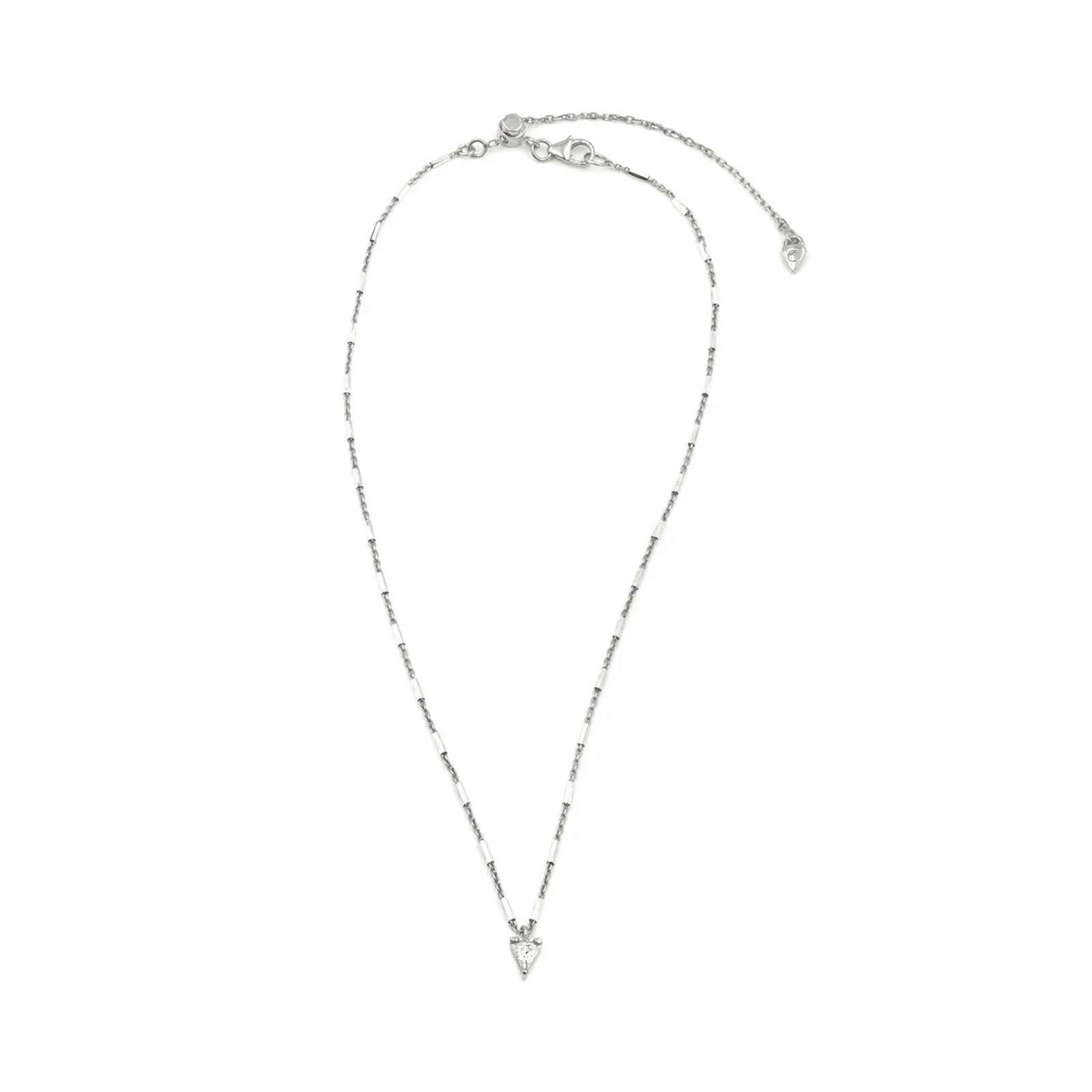 Vermeil & Sterling Silver - Trillion Necklace