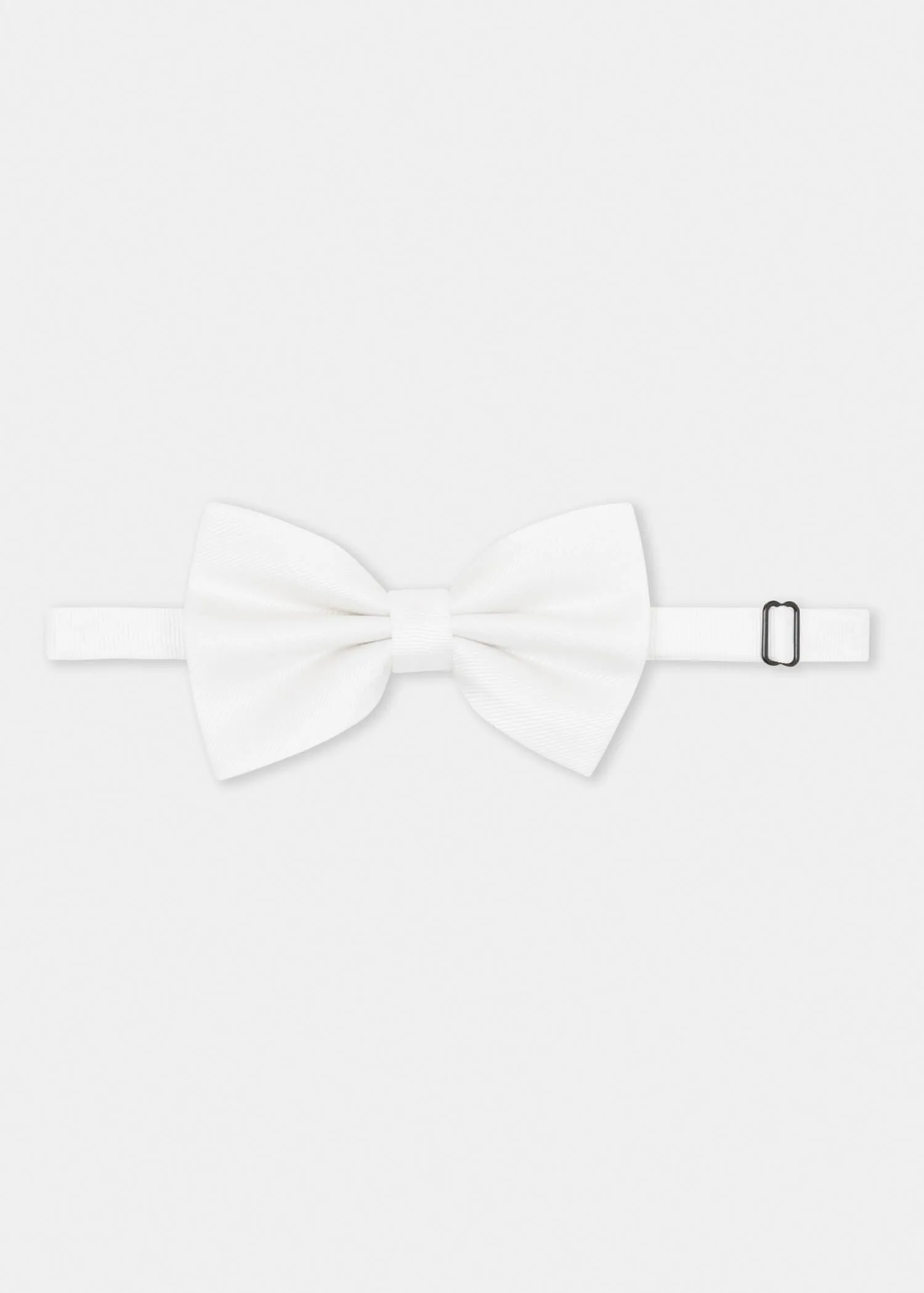 White S Bow Tie