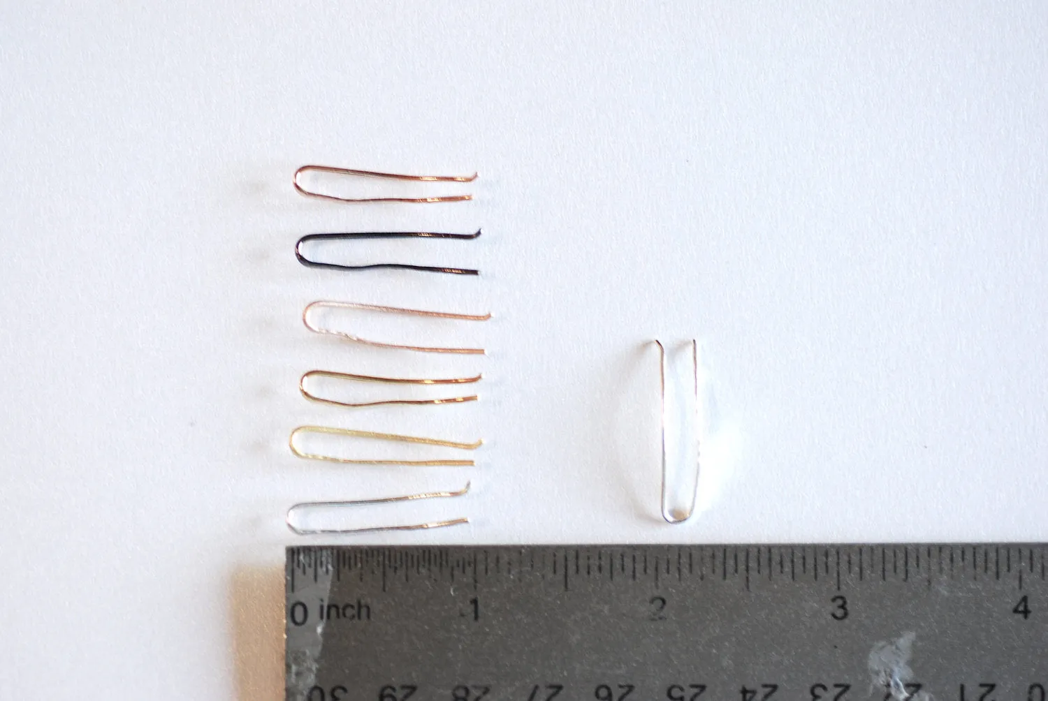 Wholesale Matte Pink Rose Gold Vermeil Ear Climber Earrings- 22k gold over Sterling Silver Ear Crawlers, Earring Findings, Curved Bar Earrings, 304