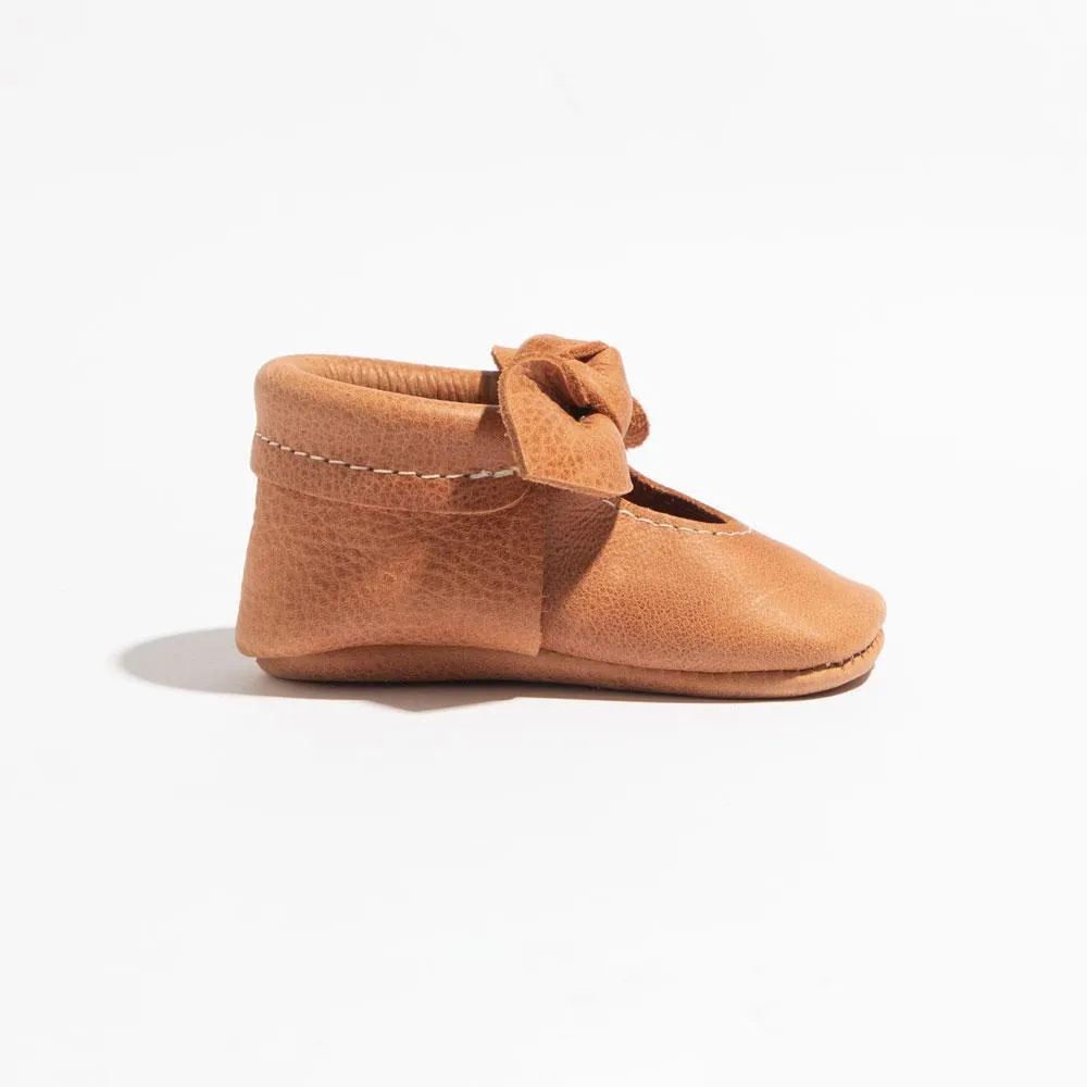 Zion Knotted Bow Baby Shoe